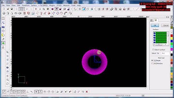 JDPAINT 5.21 Vẽ trụ chân bàn soi đũa và xuất đường dao