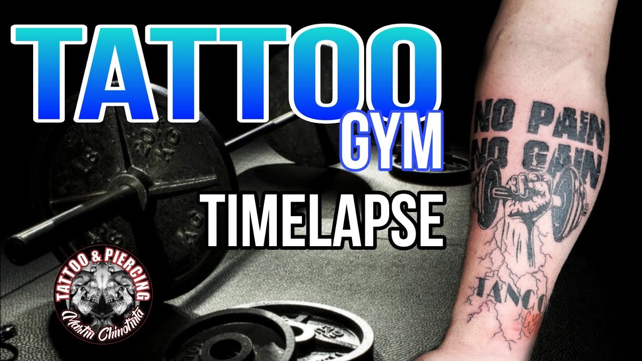 Tattoo Gym Timelapse 🔥 - YouTube