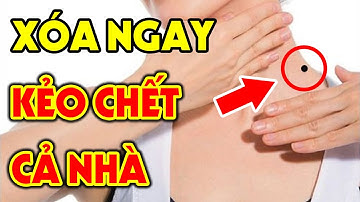 6 Nốt Ruồi NGHÈO KHỔ CẢ ĐỜI Và Cách Giải Vận GIÀU LÊN NHANH CHÓNG Tiền Bạc Ùn Ùn Kéo Đến