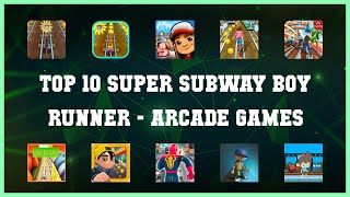 Top 10 Super Subway Boy Runner Android Games screenshot 2