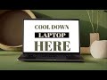 Sound to cool down laptop