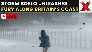 UK Storm Boelo LIVE: Huge Waves Slam Into West Cumbria As Powerful Winds Batter The UK | LIVE