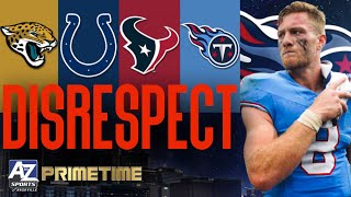 The Titans 2024 projected win totals is down right disrespectful