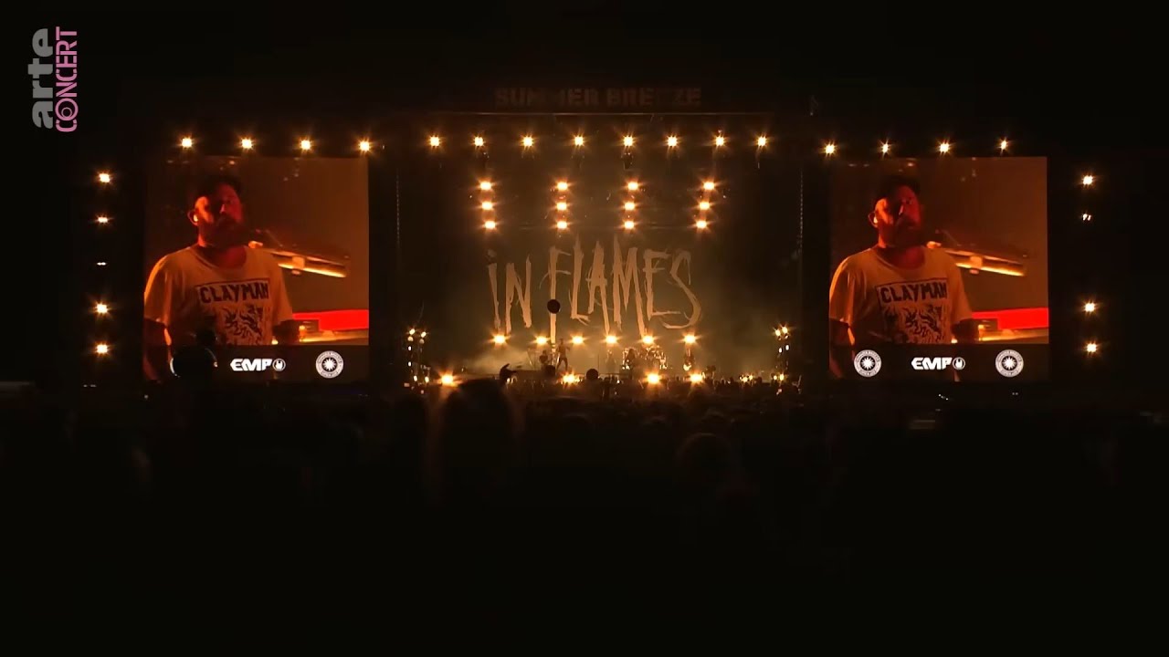 In Flames Pinball Map Live Summer Breeze 2023 YouTube