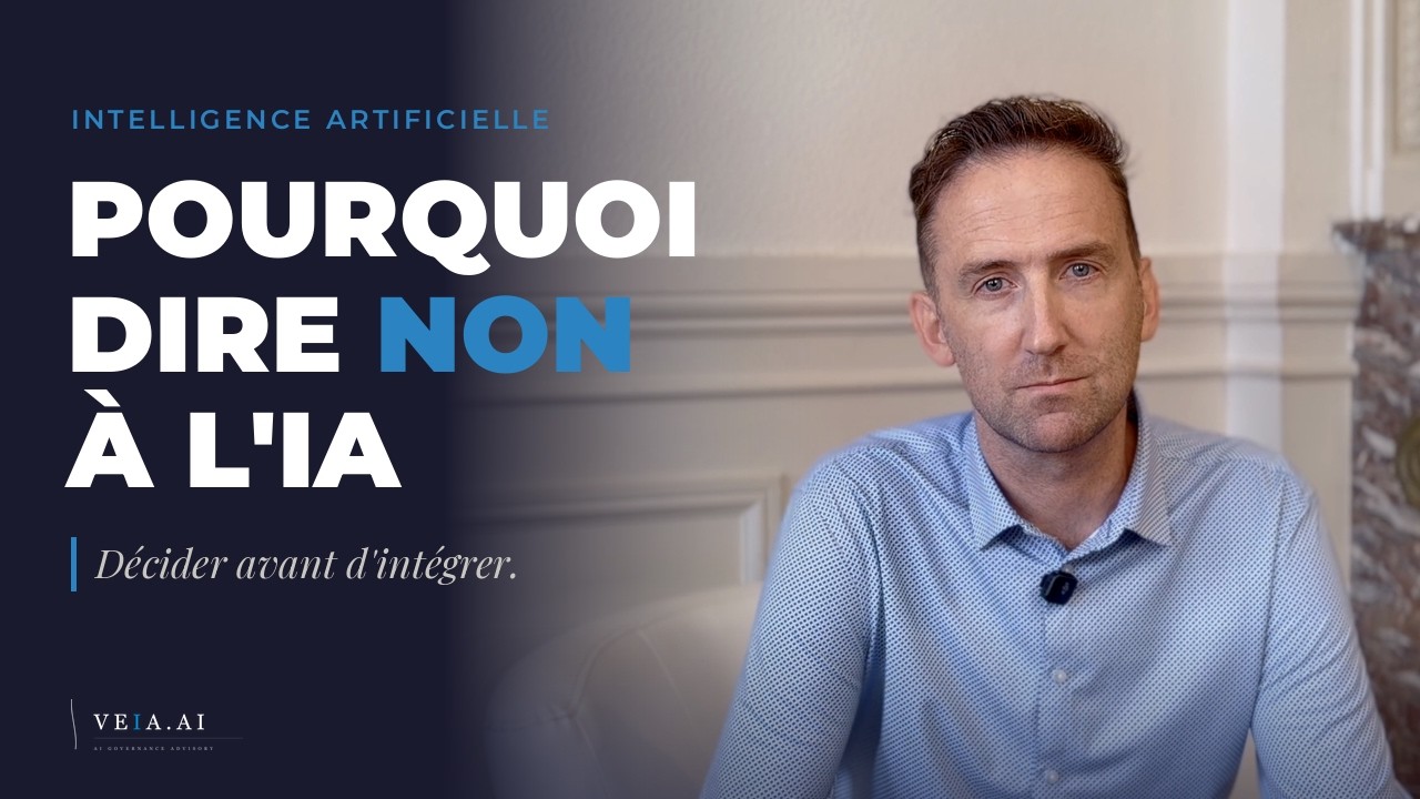 Christophe Picou, VEIA.AI : Pourquoi dire non à l'IA ?
