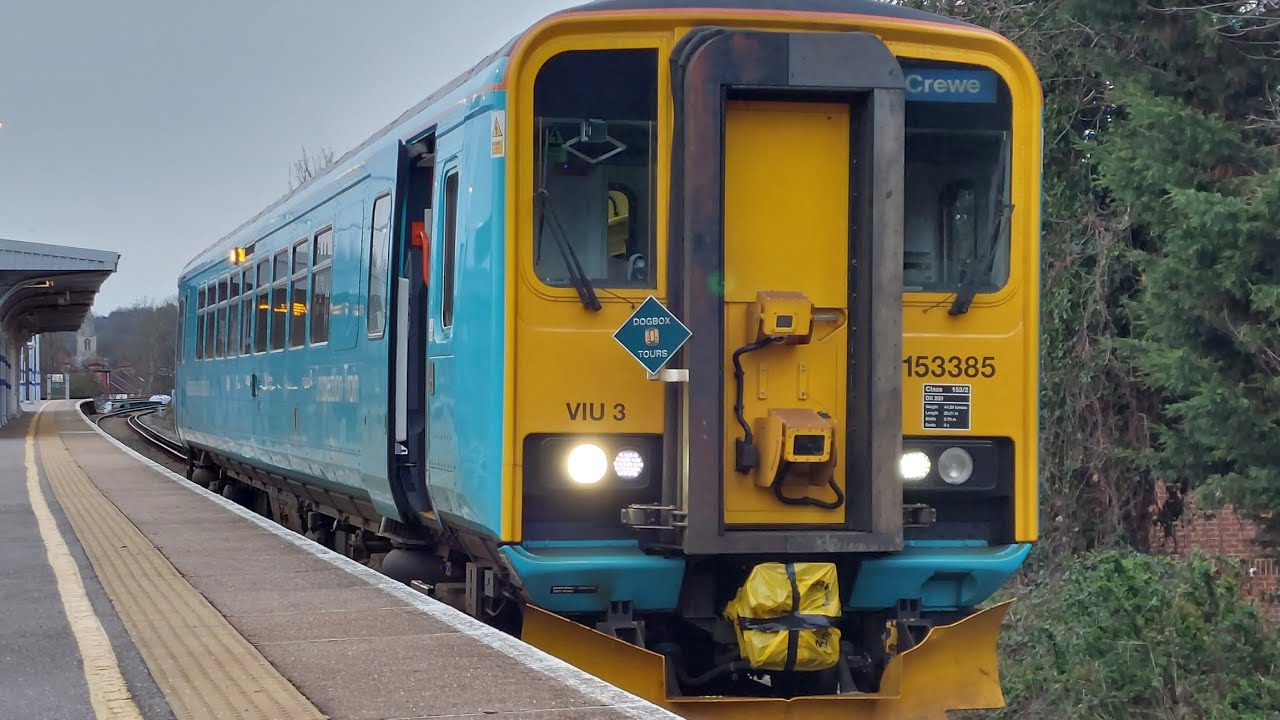 NETWORK RAIL Class 153 (153385) Inspection Train Working 2Q33 At Kent House On 17.02.26!
