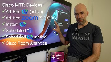 Cisco MTR Devices now Offer Ad-Hoc Zoom and Webex Meeting Capabilities