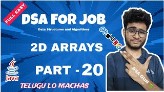 Celebrity 2D Arrays in java | Part 20 | DSA in Java | Engineering Animuthyam Net Worth