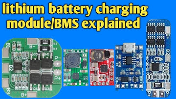 All type of lithium battery charging module explained | tp4056 | tp5000 | tp5100