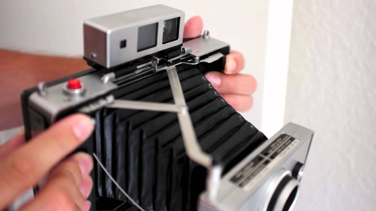 Polaroid LandCamera 350 - YouTube