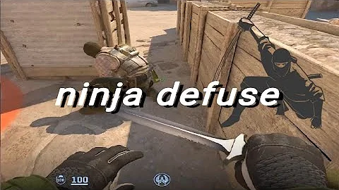 first ninja defuse in Counter-Strike 2