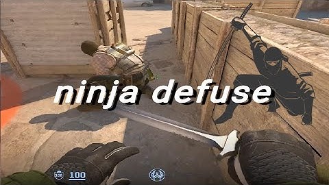 first ninja defuse in Counter-Strike 2