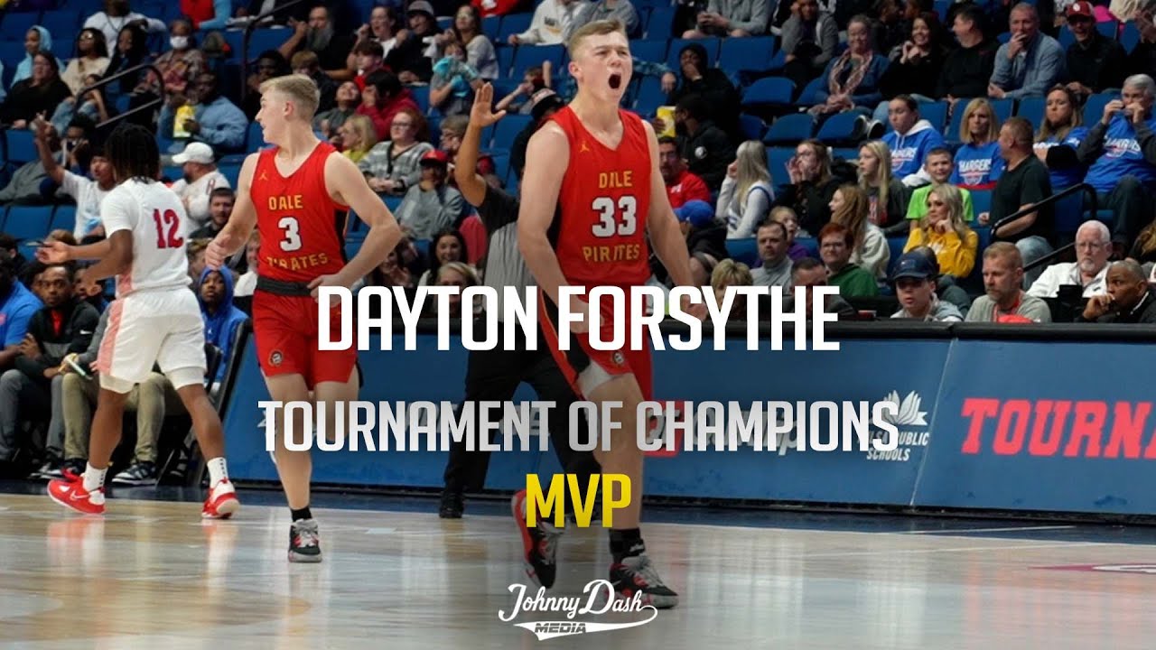 Dayton Forsythe Dale High School 2022 Tournament of Champions MVP