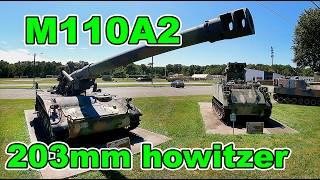 M110 203mm self propelled howitzer, National Guard Militia Museum of New Jersey