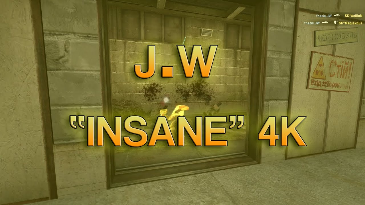 JW - "INSANE" 4k Awp edit