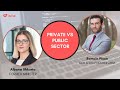 Romain Pison - Wiia || Albana Shkurta and Romain Pison debate private vs public sector