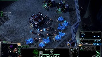 Starcraft 2 Beta 2v2 Match. Game 2, p1.