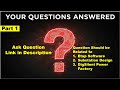 5 Important Question Asked By subscribers | Ask Your Questions