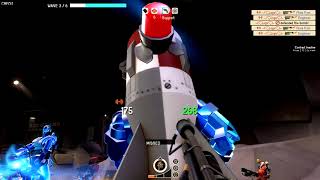 TF2 - Custom MvM; Me playing @TheOneOfWonderss mission, Earth Mover on Bigrock
