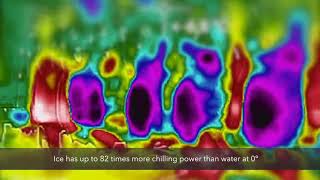 Shooting Ice Slurry at poultry-thermal camera view screenshot 4