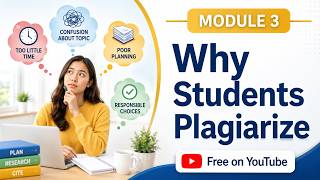 Module 3 – Why Students Plagiarize