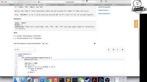 小Q刷Leetcode第49期 696