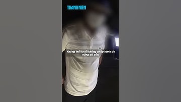 Không chịu đo nồng độ cồn, còn hăm dọa cho CSGT mất việc #shorts