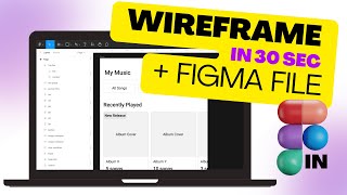 Wireframe in 30 seconds | AI Plugin | + Figma LINK in description 🤘