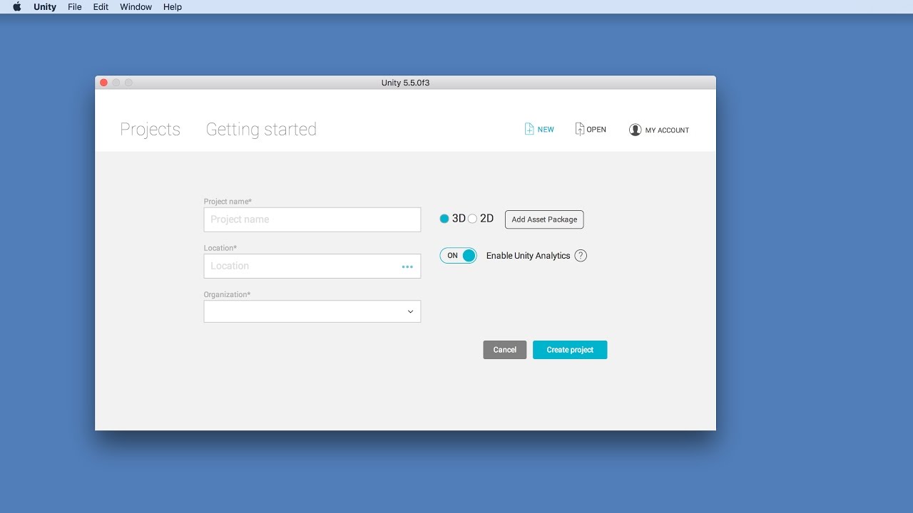 Beginner Unity 3D Tutorial w/Mac Keyboard Shortcuts - Part 1