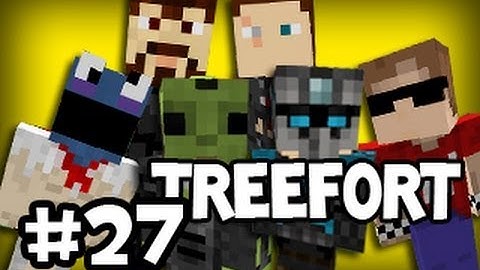Minecraft: Tree Fortress w/ Creatures - Part 27: Operation FinkleBoob