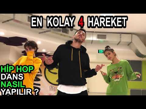 YENİ BAŞLAYANLAR İÇİN DANS #HİPHOP BASİT HAREKETLER #13 (EN KOLAY DANSLAR )