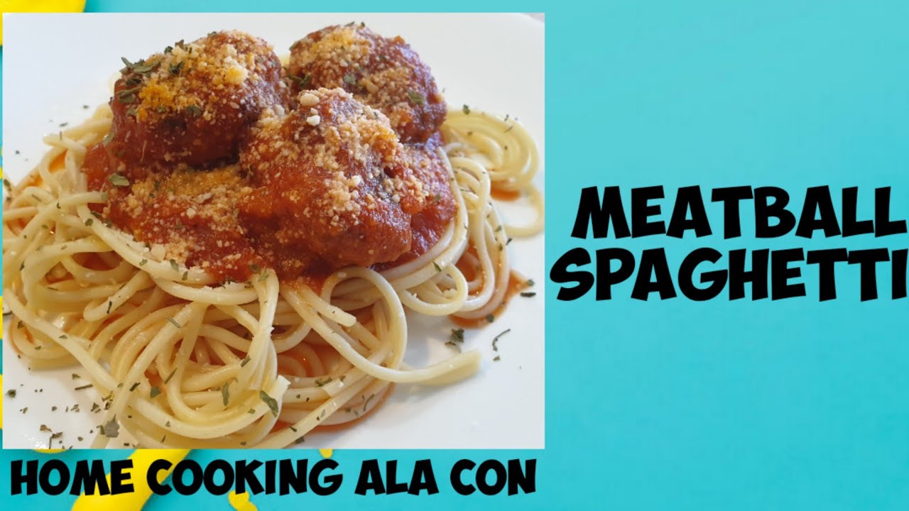 Meatball Spaghetti YouTube