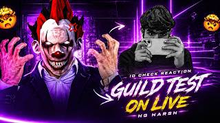 🔴1VS4 GUILD TEST ON LIVE ROAD TO 5K🎀 #shortsfeedlive #freefire #livefreefire #tgrnrz #liveff