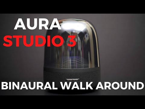 Harman Kardon Aura Studio 3 - Binaural Walk Around - (Sound Demo)