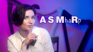 Harp ASMR [Brain Tingles, Ear Massage, Tippy Taps, Relaxation, Crunchy Chips]