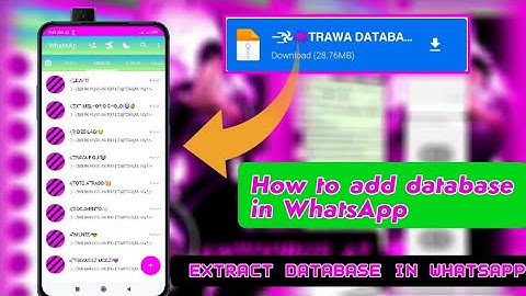 ♨How to add database Virus in WhatsApp♨