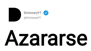 Azararse Meaning in English