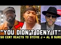 50 cent responds to stevie j boxing offer  diddyal b sure coma conspiracy rumors