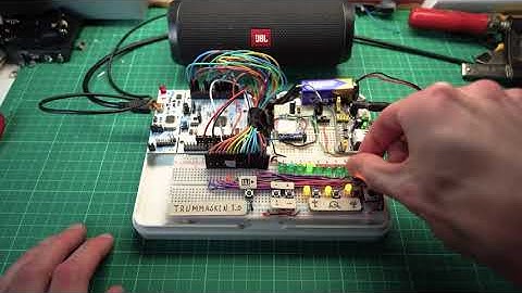Homemade Drum Machine - STM32  Nucleo and DFPlayer Mini