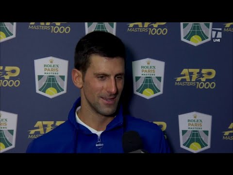 INTERVIEW: N. Djokovic; Paris SF Win