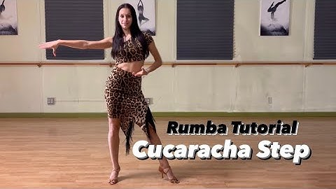 How to Rumba - Cucaracha Step Tutorial (International Latin Dance)