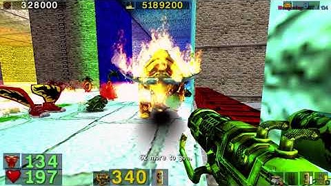 Serious Sam The Second Encounter - Epic Shit 2 (custom map) - No Commentary Walkthrough