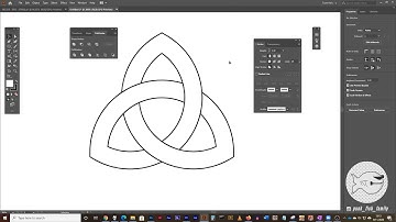 Create a Celtic Trinity Knot in Adobe Illustrator