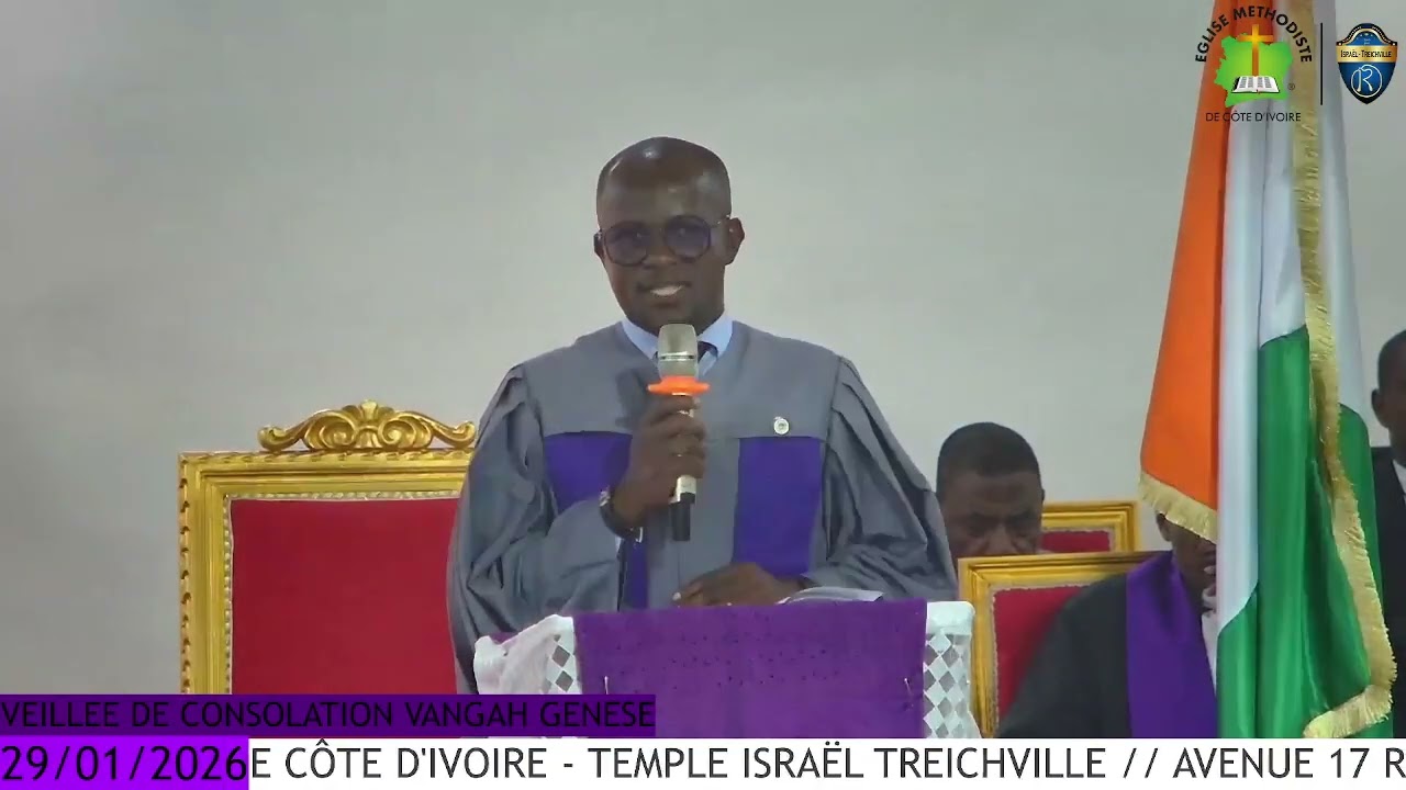 Veillée de Soutien et de Consolation VANGAH AKA GENESE Jeudi 29 Janvier 2026