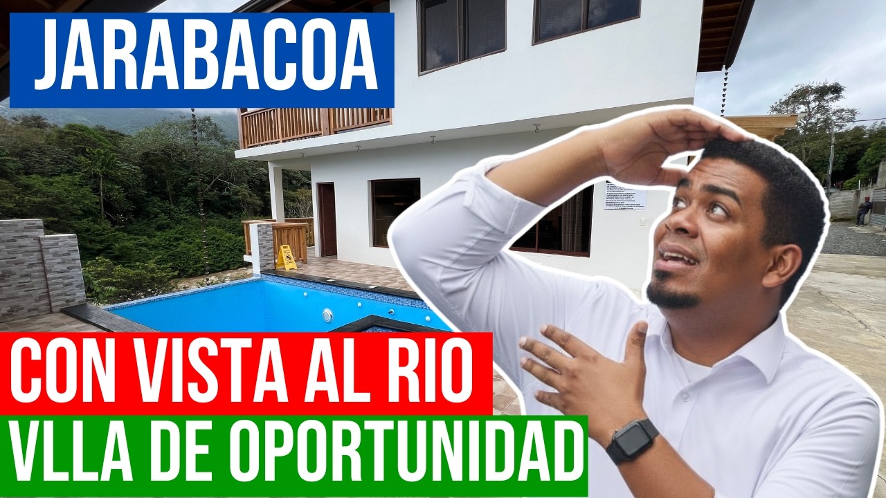 JARABACOA 🌿 | VILLA DE ENSUEÑO 🌄 | VISTA AL RIO 💧 | AMUEBLADA 🔥 | VILLA EN VENTA | 🏡