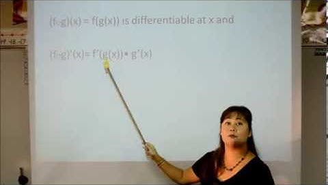 Calc AB- [3.6] Chain Rule