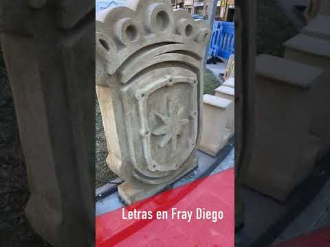 Letras en Fray Diego