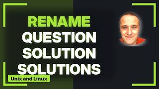 Details Unix & Linux: Change part of the filename on multiple files in a directory: (4 Solutions!!) Guide