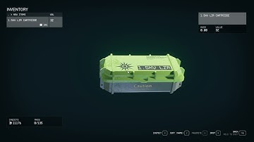 Starfield 1.5KV LZR Cartridges Ammo Console Command Code