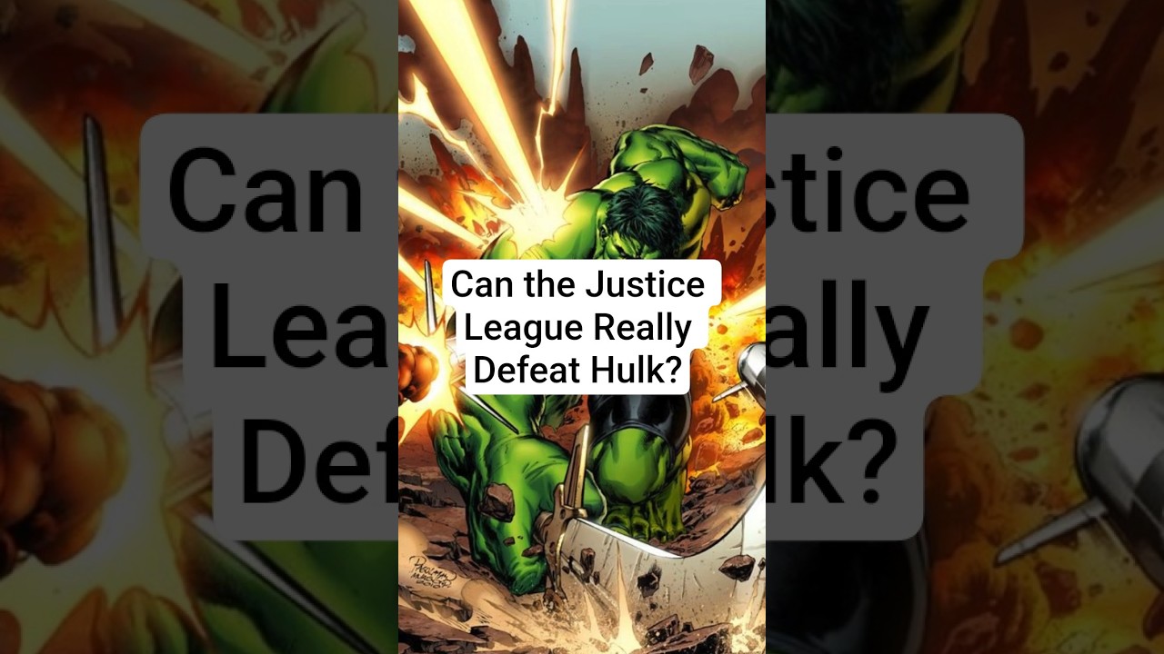 Can the Justice League Really Defeat Hulk? (Power Match With Percentages!)
